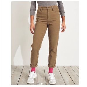 Hollister corduroy mom jeans